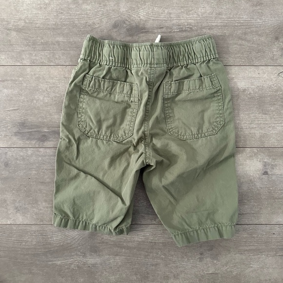 Place Boys Green Pull On Jogger Shorts vguc size 6 - Picture 4 of 7